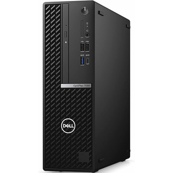 Dell OptiPlex 7090 SFF Desktop Computer Intel i7-10700 16GB RAM 480GB SSD 24in LCD Windows 11 Pro