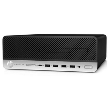 Side View, HP ProDesk 600 G4 Intel Core i5 8th Gen 16GB RAM 256GB SSD Wi-Fi Windows 11 Pro